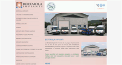 Desktop Screenshot of bertaiolaimpianti.com